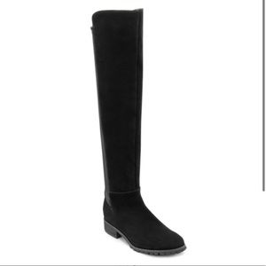 Blondo Olivia Black Suede Over the Knee Waterproof Boots
